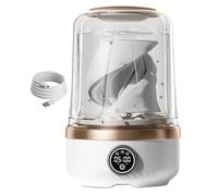 Mini lavatrice per bucato a 3 ingranaggi USB ricaricabile | Lavatrice compatta per tessuti delicati, 2 l, reggiseni, asciugamani, appartamento, campeggio, casa, dormitorio, lavanderia