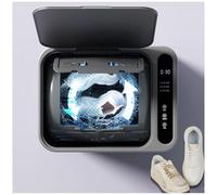 Mini lavatrice per scarpe, lavatrice per scarpe semiautomatica per appartamenti, dormitori, viaggi d'affari