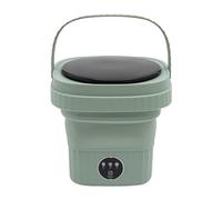 Mini lavatrice pieghevole, 1,6 kg, 6 l, portatile, con 3 modalità di lavaggio e funzione pieghevole, silenziosa, piccola lavatrice per vestiti del bambino, biancheria intima, viaggi e casa