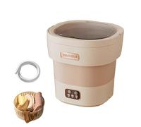 Mini Lavatrice Pieghevole 31X31X33cm Lavatrice Portatile 2 In 1 Pulizia Profonda Capacità Di 18L Perfetta Per Campeggio, Lavare Vestiti Per Oggetti Piccoli(Pink)