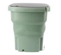 Mini Lavatrice Pieghevole da 15L Verde, Portatile, Efficiente 100-240V