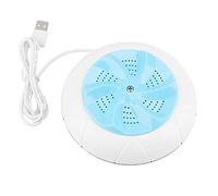 Mini Lavatrice Portatile a Ultrasuoni, Lavanderia Multifunzionale per Viaggi e Bambini, Dispositivo di Pulizia Compatto Ideale per Abbigliamento Delicato (Blu)