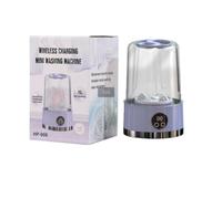 Mini lavatrice portatile aggiornata 2025 - Piccola lavatrice wireless ricaricabile di tipo C - Macchina per la pulizia di biancheria intima/calzini - essenziale per dormitorio/viaggi/campeggio