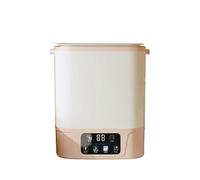 Mini lavatrice portatile con pompa di scarico, completamente automatica, 4 in 1, con funzione compatta da viaggio con controllo touch LCD, per casa, camper, campeggio, appartamento, dormitorio