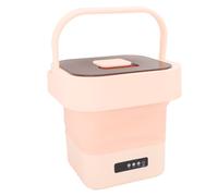 Mini lavatrice portatile da 10L con centrifuga, rosa, capacitÃ 12kg