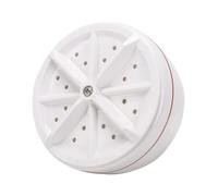 Mini Lavatrice Portatile da Viaggio, Pulizia Delicata, USB 18w | Bianco, ABS Plastico, per Studenti in Dormitorio e Viaggiatori, Lavaggio nel Lavello e Appartamento