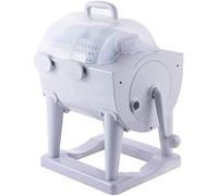 Mini lavatrice portatile, lavatrice; ecologica, non elettrica, a manovella, per disidratazione, manuale, compatto, per il campeggio, adatto per appartamenti alberghi.