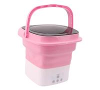 Mini Lavatrice Portatile, Mini Lavatrice Pieghevole TPE PP per Pulizia Profonda 100-240 V Grande capacità per la Casa (Spina europea)