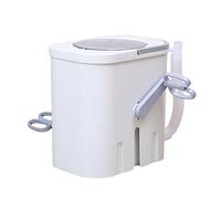 Mini lavatrice portatile non elettrica, rondella rotativa a pedale a manovella compatta, strizzatore manuale per vestiti, alternativa per lavanderia a risparmio di lavoro, rondella mobile per