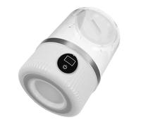Mini Lavatrice Portatile Ricaricabile Bianca per Delicati e Calze | 3000mah, Design Compatto in Plastica un Pulsante, Back To School Party