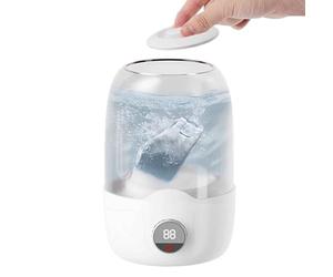 Mini lavatrice: tazza da bucato ricaricabile | Lavatrice da viaggio, pulitore automatico per indumenti, dispositivo touch screen da 1,1 l, lavaggio indumenti, manutenzione dei vestiti per piccoli