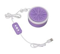 Mini lavatrice Turbo efficiente e conveniente, rondella portatile ultrasonicturbo con USB per casa, lavoro, viaggi, casa universitaria, camper, appartamento, calzini, biancheria intima piatti (viola)