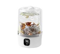 Mini lavatrice - Vassoio per biancheria intima portatile e detergente per biancheria delicato e compatto | Piccola lavatrice ricaricabile USB per asciugamani, calze, articoli per bambini, programmi di