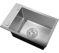 Mini lavello in acciaio inox 304 per camper e cucine salvaspazio 45 x 35 x 20 cm, design e facile da installare, perfetto per camper e piccoli