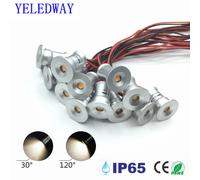 Mini LED 12V Faretti da incasso a soffitto 1W Faretto dimmerabile Nero Bianco Vetrina Camera da letto Festa KTV DJ Luci spot per scale fai da te