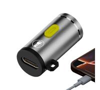 Mini LED Flashlight, Ultra Bright Pocket Torch, 4 Inches Handheld Light with Water Resistance, Aluminum Body Flashlight, Camping Accessory with Lanyard Included, Outdoor Tool for Hiking and Travel