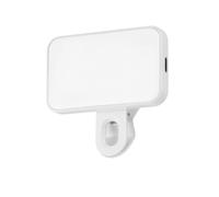 Mini LED Luce di Riempimento 3 Colore Scarpa Fredda Per Videoconferenza Luce di Riempimento Clip-on Mobile Back Light Phone Photography