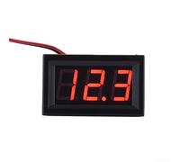 Mini LED Panel Meter per la misurazione diretta di tensioni CC che vanno da 4 50 a 30V in varie applicazioni