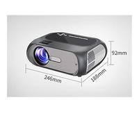 Mini LED Smart Portable Projector WiFi Support Full HD 1080p 4K Video Home Theater Projector (Color : B7 32G Android Size : 246 * 188 * 92mm) (B7 None Android 246 * 188 * 92mm)