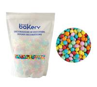 Mini Lenti di cioccolato arcobaleno per cake design 1kg Bakery