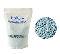 Mini Lenti di cioccolato color turchese pastello per cake design 1kg Bakery