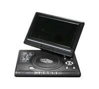 Mini Lettore DVD CD EVD Portatile, TV Digitale Da Tavolo Smart Con Telecomando, Schermo Girevole A 270° For I Viaggi Compatto Piccolo(9.8inch)