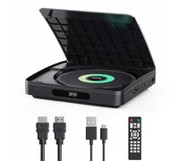 MINI LETTORE DVD CD FULL HD 1080P SUPPORTO HDMI USB COMPATIBILE TV PORTATILE FAC