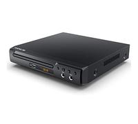 Mini lettore DVD Scart Compact CD Player Region Free HDMI per TV, USB, 2 interfacce microfono, cavo HDMI/AV, sistema TV PAL/NTSC integrato alloggiamento in metallo