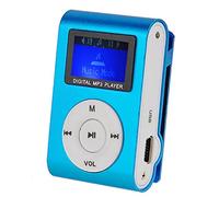 Mini lettore MP3 portatile clip lettore musicale MP3 supporto 32GB Micro TF Card schermo LCD Sport Music Player (blu)