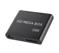Mini Lettore Multimediale Full HD 1080P Box Supporto RMVB MP3 USB AVI MKV lettore multimediale mini hd media player usb hdmi Dimensioni Ridotte lettore Hifi & Audio