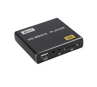 Mini lettore multimediale HDD 4K, lettore video 1080P orizzontale/verticale con USB/SD, spina USA-C16