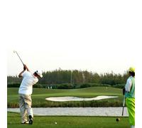 Mini lettore verde con livella integrata e clip per cappello, costruzione ABS, per una valutazione accurata della pendenza sul verde (blu e verde)