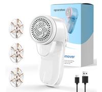 Mini Levapelucchi Elettrico, Ricaricabile USB Togli, Levapelucchi Elettrico per Abiti Elimina Pelucchi con 3 Lame, Rasoio Elimina Pelucchi Potente per Vestiti, Mobili e Tessuti