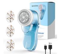 Mini Levapelucchi Elettrico, Ricaricabile USB Togli, Levapelucchi Elettrico per Abiti Elimina Pelucchi con 3 Lame, Rasoio Elimina Pelucchi Potente per Vestiti, Mobili e Tessuti