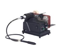 Mini levigatrice a nastro abrasivo for lucidatura di gioielli multifunzionale, levigatrice a nastro elettrica