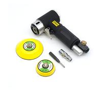 Mini levigatrice pneumatica Lucidatrice Levigatrice orbitale da 90 gradi Strumento ad aria con pad 2 pollici 3 ,Alte prestazioni(22mm-1)