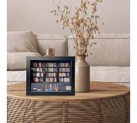 Mini libreria decorazione con libri tematici per la gestione dell'ansia come ornamento unico per il tuo (A, 15 x 12)