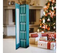Mini libro decorativo dell'Avvento, calendario dell'Avvento, con 24 regali libri, calendario regalo per gli amanti dei libri, calendario del conto alla rovescia per Halloween, decorazioni natalizie