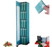 Mini libro ornamento Avvento Calendar 2025, 24 giorni Book Lover's Christmas Countdown with Miniature Bookshelf Decorations, Holiday Gifts for Bibliofili (blu)