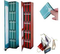Mini libro ornamento avvento, mini libro ornamento calendario dell'avvento 2025, regalo per amanti della letteratura, calendario con 24 volumi regalo, libri di Natale calendario dell'avvento per gli