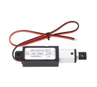 Mini Linear Actuator 150N Thrust | 24V DC with Overload & Short Circuit Protection | 15mm Stroke for Robotics/Industrial Machinery/Automation | 4mm / s Speed, IPX4