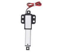 Mini Linear Actuator 24V DC | 50mm Stroke 20N Thrust for Automation/Robotics/Furniture | 30mm / s Speed with Wing Mount & Protective Guards