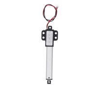 Mini Linear Actuator 24V DC | 50N Thrust 75mm Stroke for Automation/Robotics/Cabinets | IPX4 Water Protected with End Limit Switch | 15mm / s Speed Aluminum Tube
