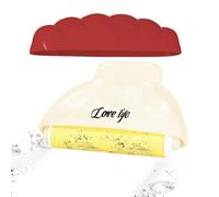 Mini Lint Roller - Washable and Reusable Pet Hair Remover | Extra Sticky Mini Lint Roller for Clothes, Furniture, and Couches | Portable Fabric Fuzz Dust Remover with Lid for Home, Office, Travel