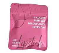 Mini Lipstick - 12 Colors Matte Lipsticks Set, Long-Lasting Non-Stick Cup Waterproof Velvet Makeup | Mother Wife Friends Girls Girlfriends Travel Size Portable Cosmetic Beauty Kit Long Lasting