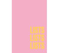 Mini Lists Notebook - 4 x 6 Pocket Notebook with 200 Plain Pages | Small To-Do List Notebook for Shopping Lists, Notes & Ideas | Pink | Jot Club