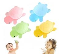 Mini Little Turtle Sapone Idratante, Little Turtle Sapone Fatto a Mano con Oli Essenziali, Simpatico Sapone da Bagno a Forma di Animale, Saponetta Detergente Portatile per Lavare Mani e Viso