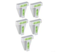 Mini livella a forma di T 5PCS con supporto magnetico per la misurazione in lega di alluminio costruzione