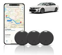 Mini localizzatore GPS 3 pezzi anti-smarrimento, localizzatore GPS forte localizzazione auto anti-smarrimento Mini localizzatore di chiavi intelligenti in tutto il mondo