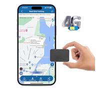 Mini Localizzatore GPS, con scheda SIM/abbonamento richiesto, batteria da 1500 mAh, mini Tracker GPS magnetico 4G per auto moto bici, con monitoraggio tramite APP/Web e allarmi